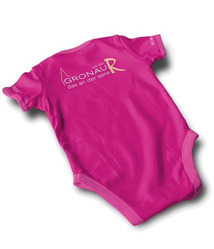 GronauMini Bodysuit Cherry Rückseite