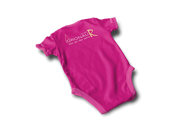 GronauMini Bodysuits - Cherry Front