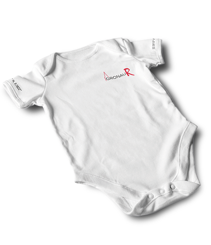 GronauMini Bodysuit Weiss Vorderseite