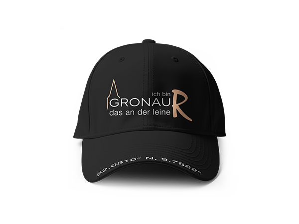 GronauR Wear - Cap Schwarz