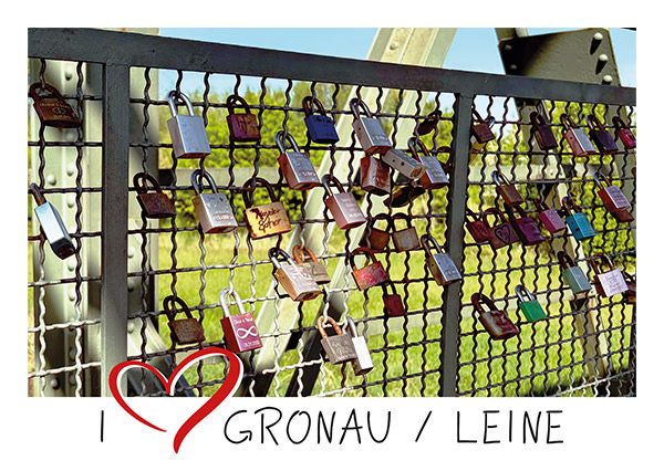 Postkarte Motiv 9 - Die Schlösser - Gronau to go